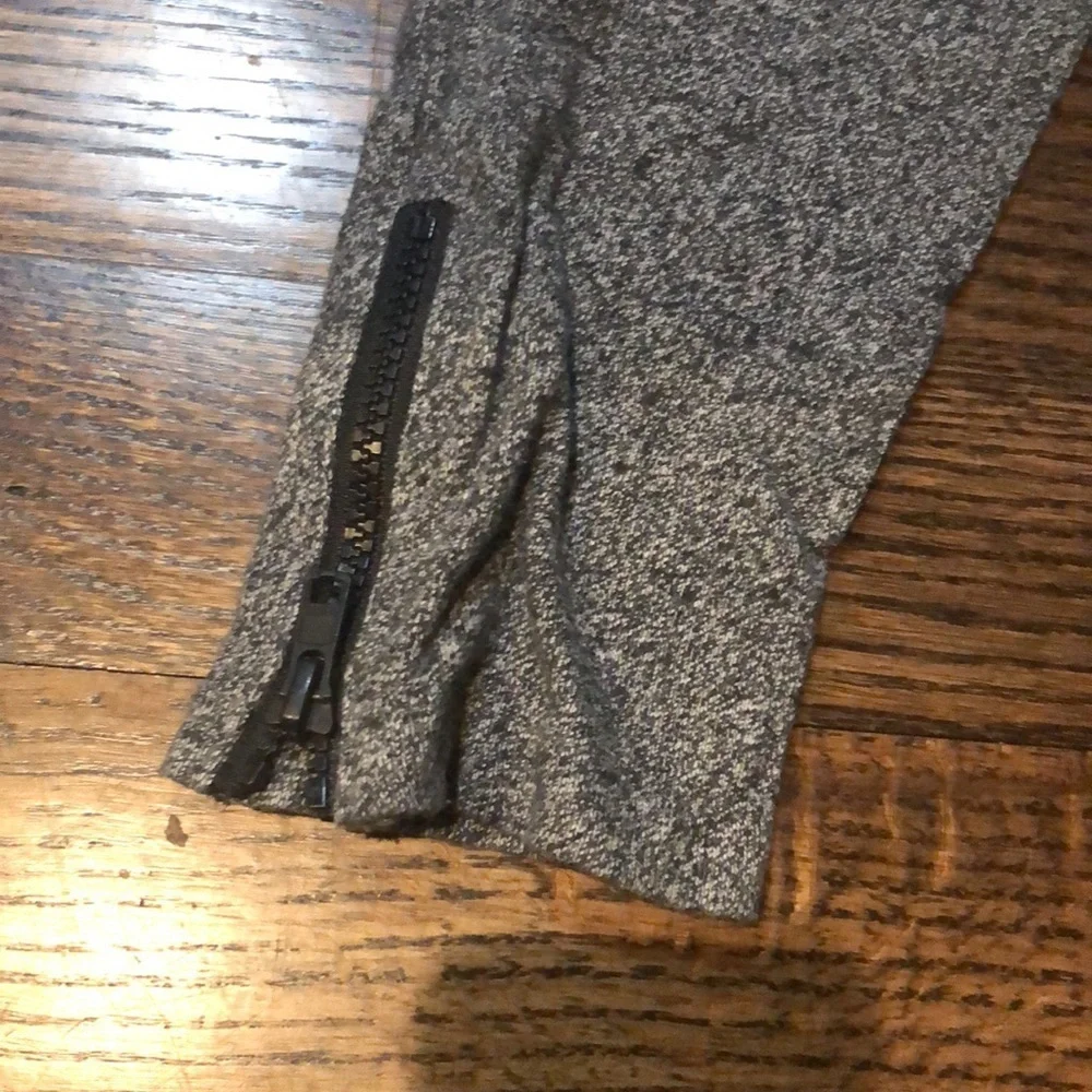 Rockets of Awesome gray joggers with zipper bottom